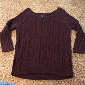 American Eagle sweater 3/4 sleeves
